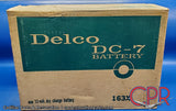Delco DC-7 DC7 tar top dry charge battery nos
