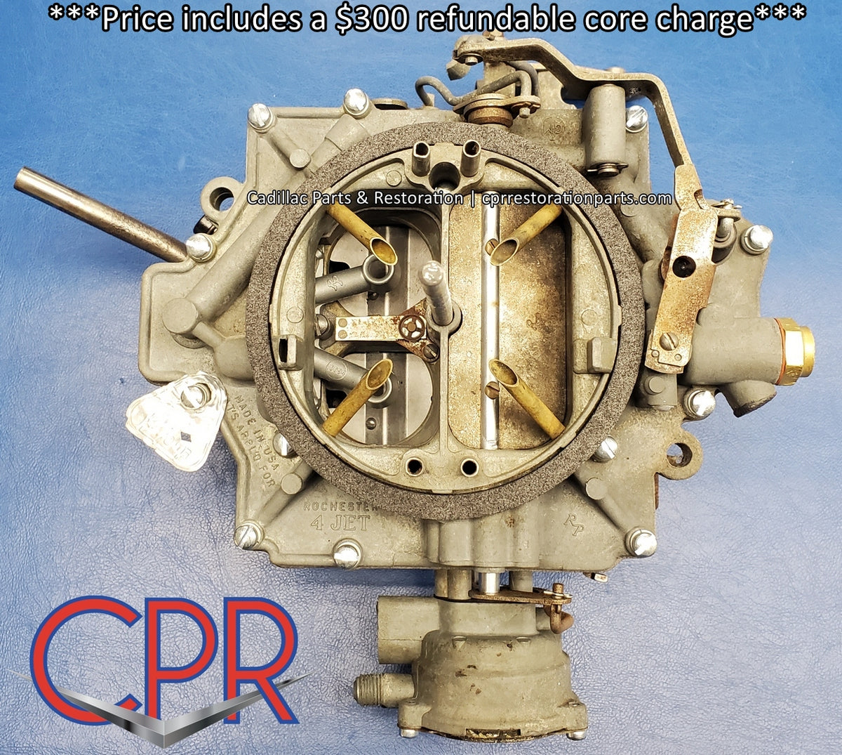 1957 1958 1959 1960 1961 1962 1963 Cadillac Rochester 4 Jet