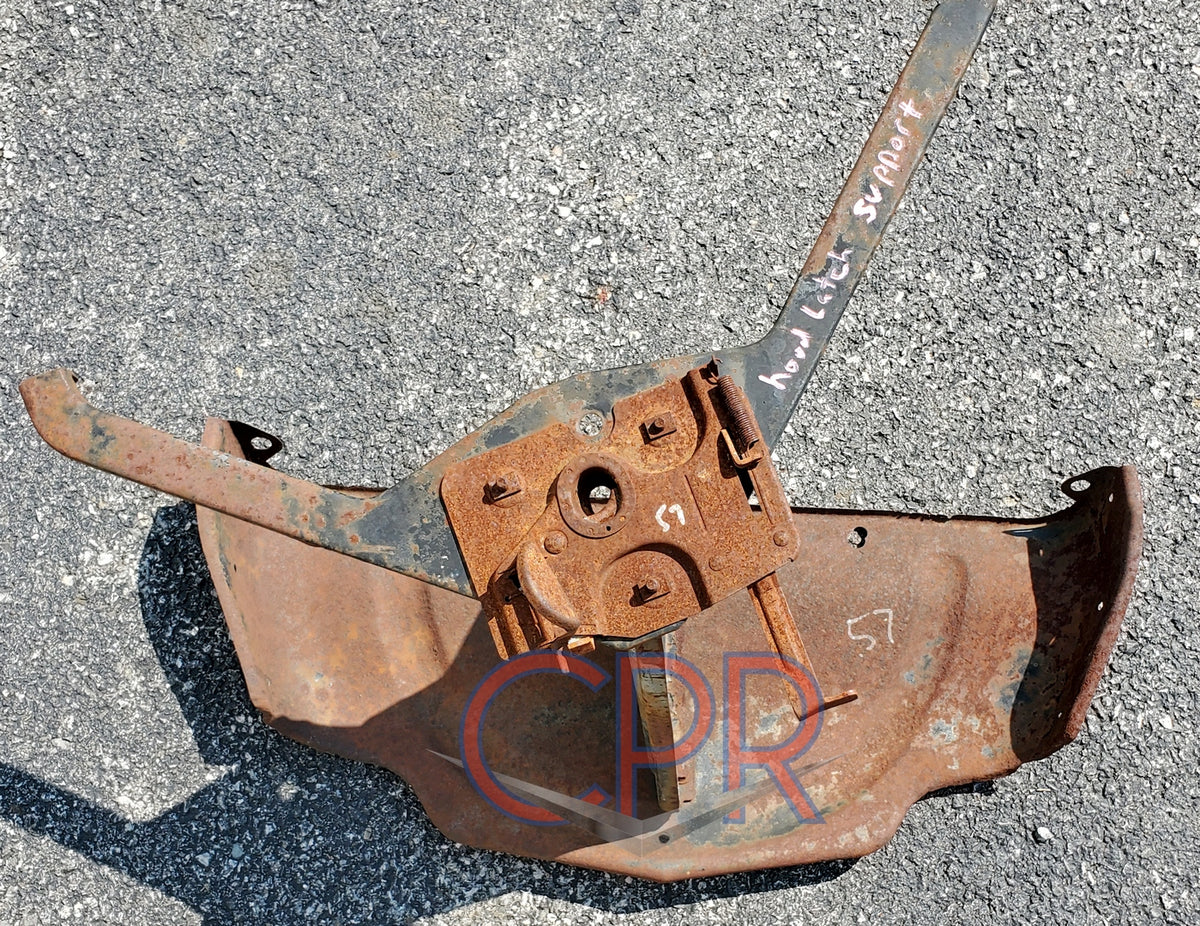 1957 Cadillac Hood Latch Support Assembly CPR Cadillac Restoration Parts