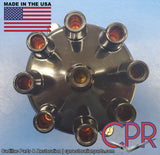 1958 1959 1960 Cadillac tri-power distributor cap, Made in the USA by CPR.