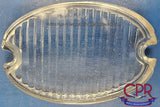 1959 Cadillac Parking Fog Lamp Lens RH Right Outer, Glass - USED. Part# 5949972