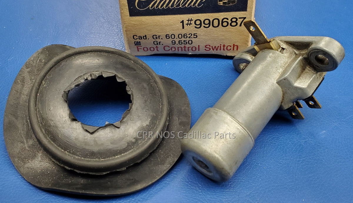 1962 to 1974 Cadillac Foot Control Radio Selector Switch NOS CPR