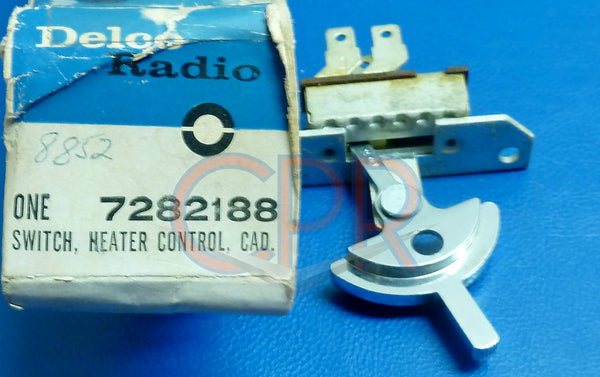 1963 1964 1965 Cadillac Heater & AC Air Conditioning Control Fan Switch - NOS