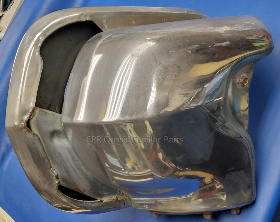 1963 Cadillac Front Lower Bumper End Left CPR Cadillac Restoration