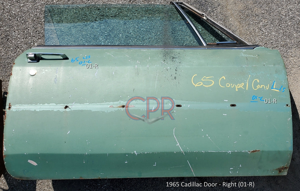 1965 Cadillac Door - Right Side – CPR Cadillac Restoration Parts