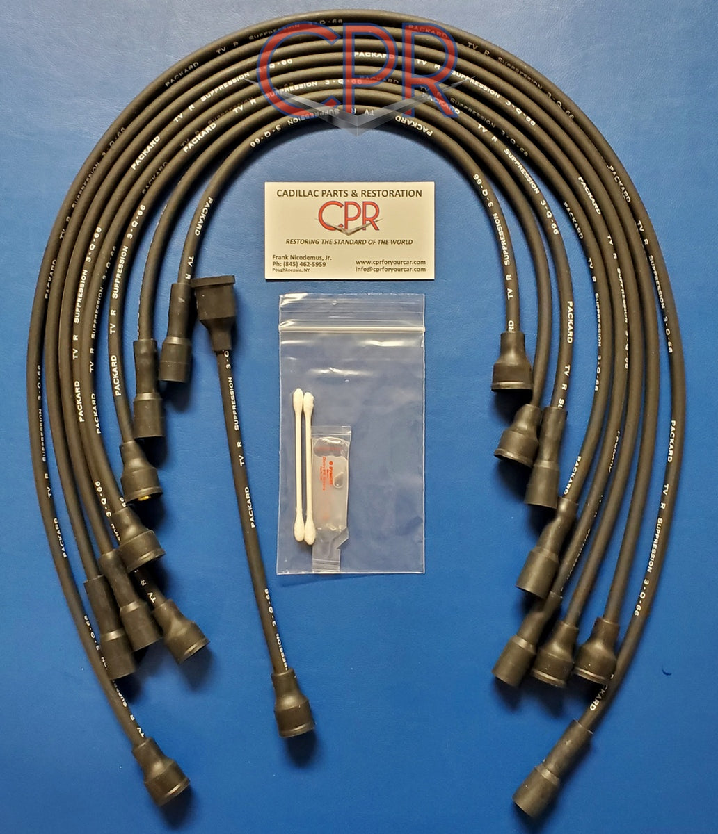 1967 Cadillac Spark Plug Ignition Wires Date Stamped "3Q66" CPR