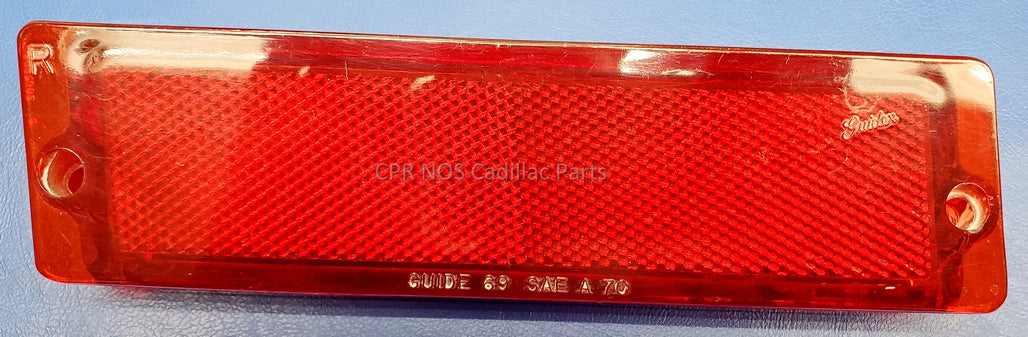 1970 Cadillac Eldorado Red Reflex Rear Bumper Lens RH - NOS – CPR