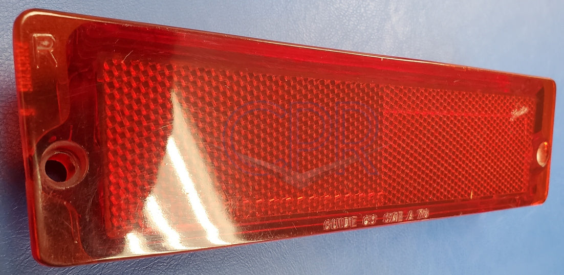 1970 Cadillac Eldorado Red Reflex Rear Bumper Lens RH - NOS – CPR