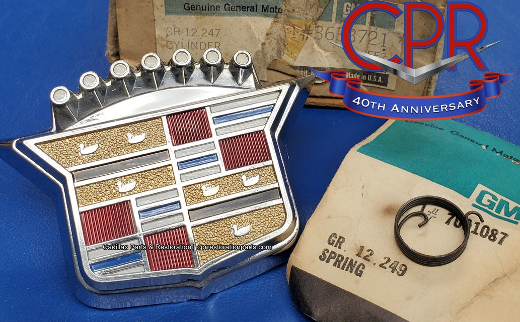 1971 Cadillac Deville Calais Trunk Lock Kit - NOS – CPR Cadillac