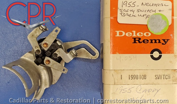 1955 Combo Neutral Safety & Back Up Lamp Switch - NOS