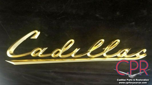 1956 Cadillac Front Grille Script