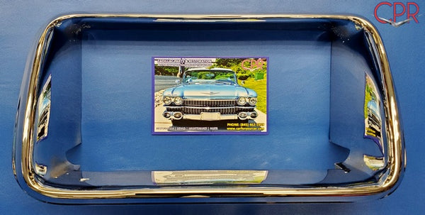 1957 1958 Cadillac Eldorado Rear License Plate Surround