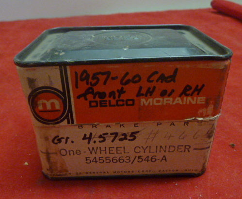 1957 1958 1959 1960 Cadillac Front Wheel Cylinder LH/RH