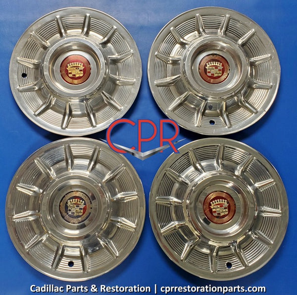 1957 Cadillac Wheel Covers Hub Caps