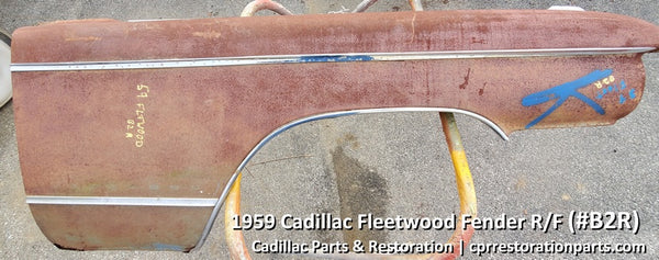 1959 Cadillac Fleetwood Fender - Right Side