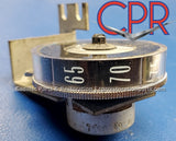 1967 1968 AC Air Conditioning Rheostat & Temperature Control Dial