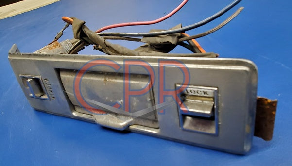 車掌スイッチ SH269 森尾電機 昭和33年製造 ヴィンテージ 鉄道グッズ 1969-Cadillac-RH-door-panel-