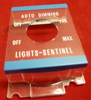 1971 1972 1973 Cadillac Headlight Auto Dimming Sentinel Cover Dial - NOS, New Old Stock