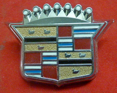 1971 Cadillac Trunk Lock Emblem Kit - NOS