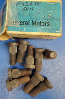 1941 - 1959 Cadillac GM Lug Nuts Hub Bolts  - NOS. Part# 1462678