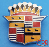 1948 Cadillac trunk crest | 1949 Cadillac trunk crest