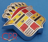1950 Cadillac Hood Crest and Bezel. Part# 1457110