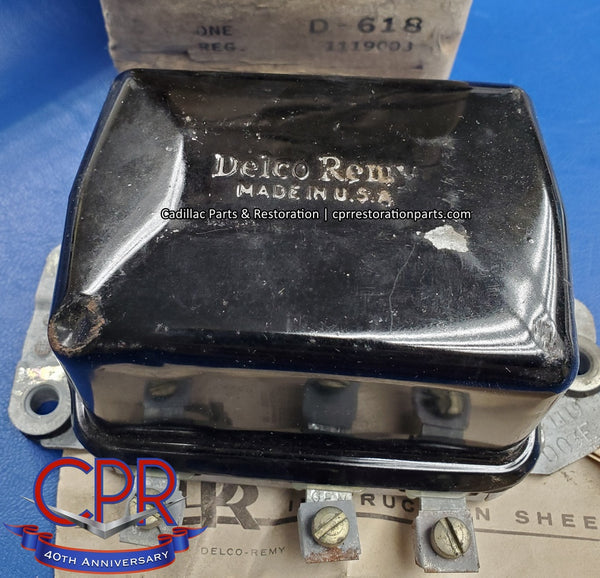 1953 1954 1955 1956 Cadillac Voltage Regulator - NOS. Part# 1119003