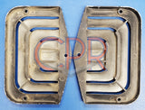 1954 1955 1956 1957 1958 Cadillac Kick Panel Vent Grilles (Pair)