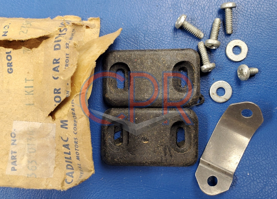 19551962 Cadillac Door Striker & Bumper Kit NOS CPR Cadillac