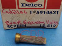 1957 to 1974 Cadillac AC Air Conditioning Evaporator Expansion Valve Screen - NOS