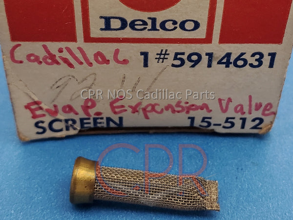 1957 to 1974 Cadillac AC Air Conditioning Evaporator Expansion Valve Screen - NOS