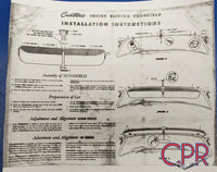 1957 1958 Cadillac Inside Sliding Sunshield 