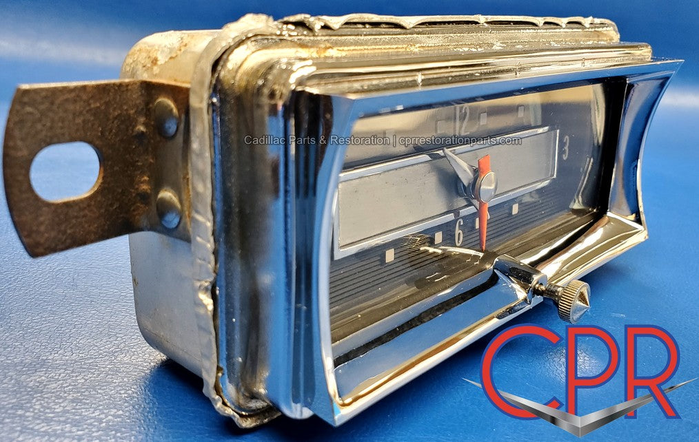 1957 Cadillac Instrument Panel Dash Clock - Restored – CPR Cadillac ...