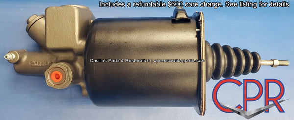 Rebuilt 1958 Cadillac Delco Moraine Brake Booster &amp; Master Cylinder.
