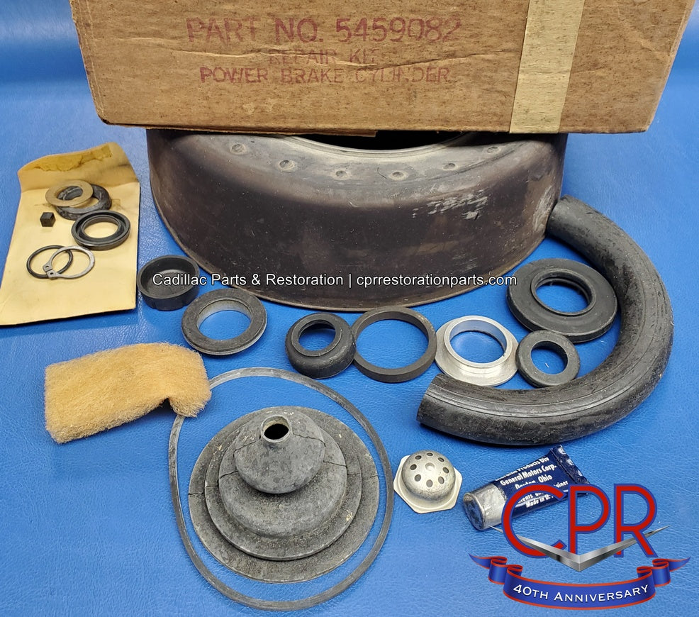Classic Performance CPP Power Brake Booster Kit For 1959-1966 Cadillac – Disc/Drum, Prop Valve Included