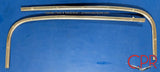 1959 1960 Cadillac Convertible Top Well Wraparound-Belt Line Moldings - left and right
