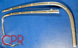 1959 1960 Cadillac Convertible Top Well Wraparound-Belt Line Moldings - left and right. Offered by Cadillac Parts & Restoration (CPR)