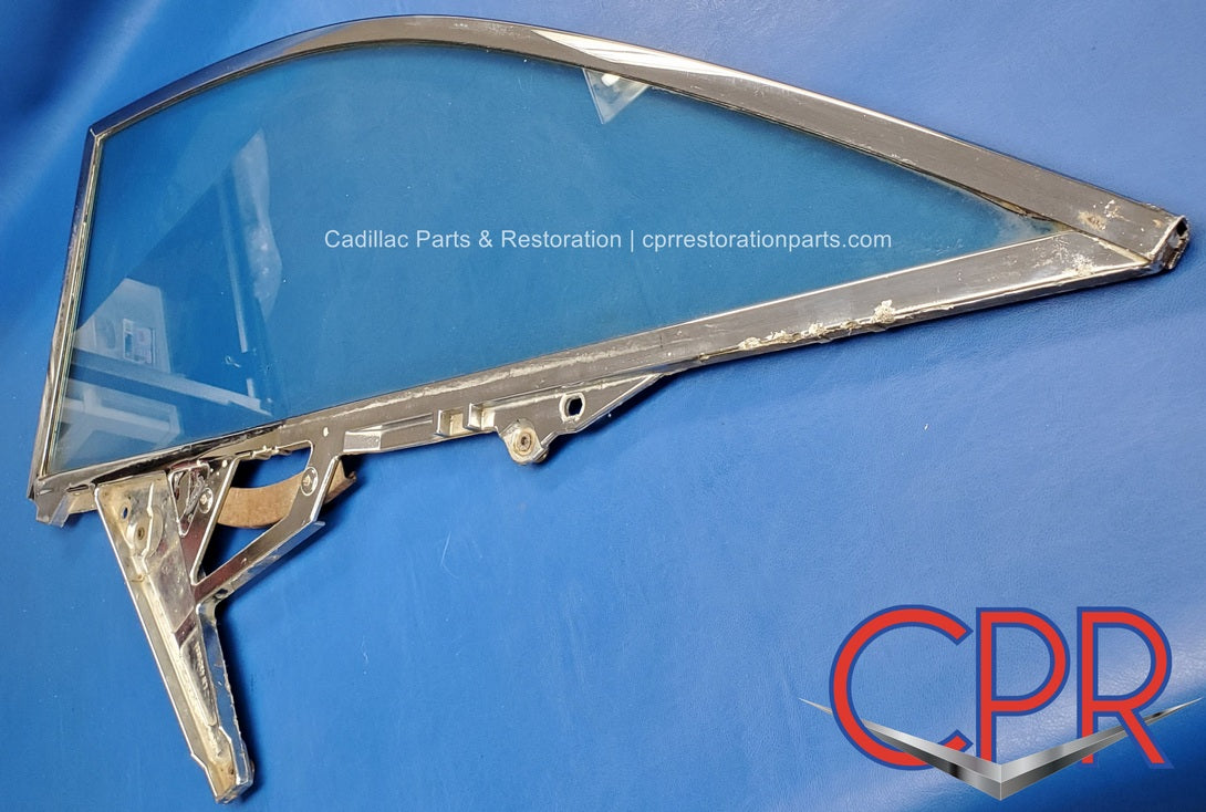 1959 1960 Cadillac Rear Quarter Window Frame and Glass - Left – CPR ...