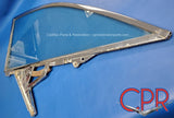 1959 1960 Cadillac coupes quarter window glass - left dirver side
