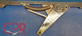 1959 1960 Cadillac rear quarter 1/4 window frame and glass - green tinted