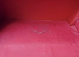 Red - 1959 Cadillac convertible trunk lining kit from Cadillac Parts & Restoration - CPR.