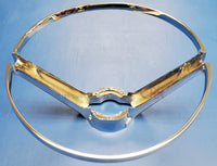 1959 cadillac horn ring triple chrome plated