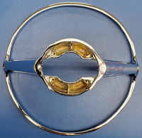 1959 Cadillac Horn Ring (02) - Triple Chrome Plated, Show Chrome