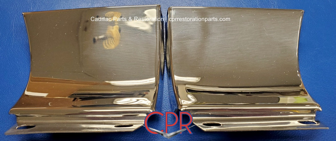 1959 Cadillac Rear Grille to Bumper End Filler Plates - Restored – CPR ...