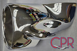 1959 Cadillac rear bumper end - left drivers side from Cadillac Parts & Restoration (CPR).