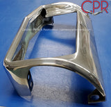 1959 Cadillac bumper parts - front license plate guard