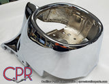 Rechromed concours quality 1959 Cadillac bumper end, part of s 3 piece rear bumper set from Cadillac Parts & Restoration.
