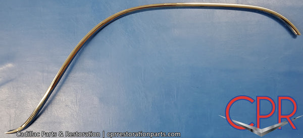 1959 Cadillac Wheel Opening Molding - Restored - Right Passenger Side
