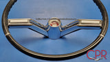 From Cadillac Parts & Restoration (CPR):  excellent original 1961 Cadillac steering wheel.