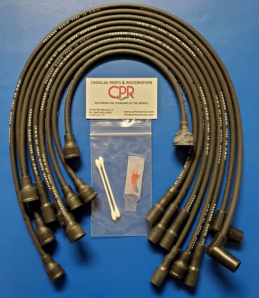 1962 Cadillac Spark Plug Ignition Wires - Date Stamped "3-Q-61"